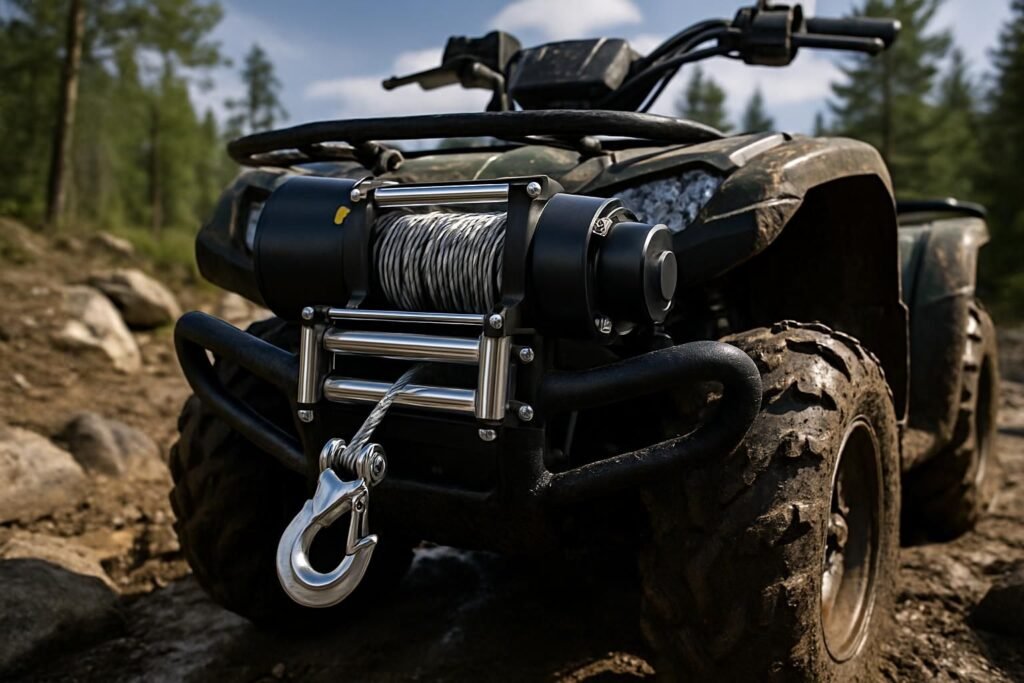 découvrez tout ce qu'il faut savoir sur le treuil électrique pour quad : fonctionnement, avantages et conseils d'utilisation pour vos aventures tout-terrain.