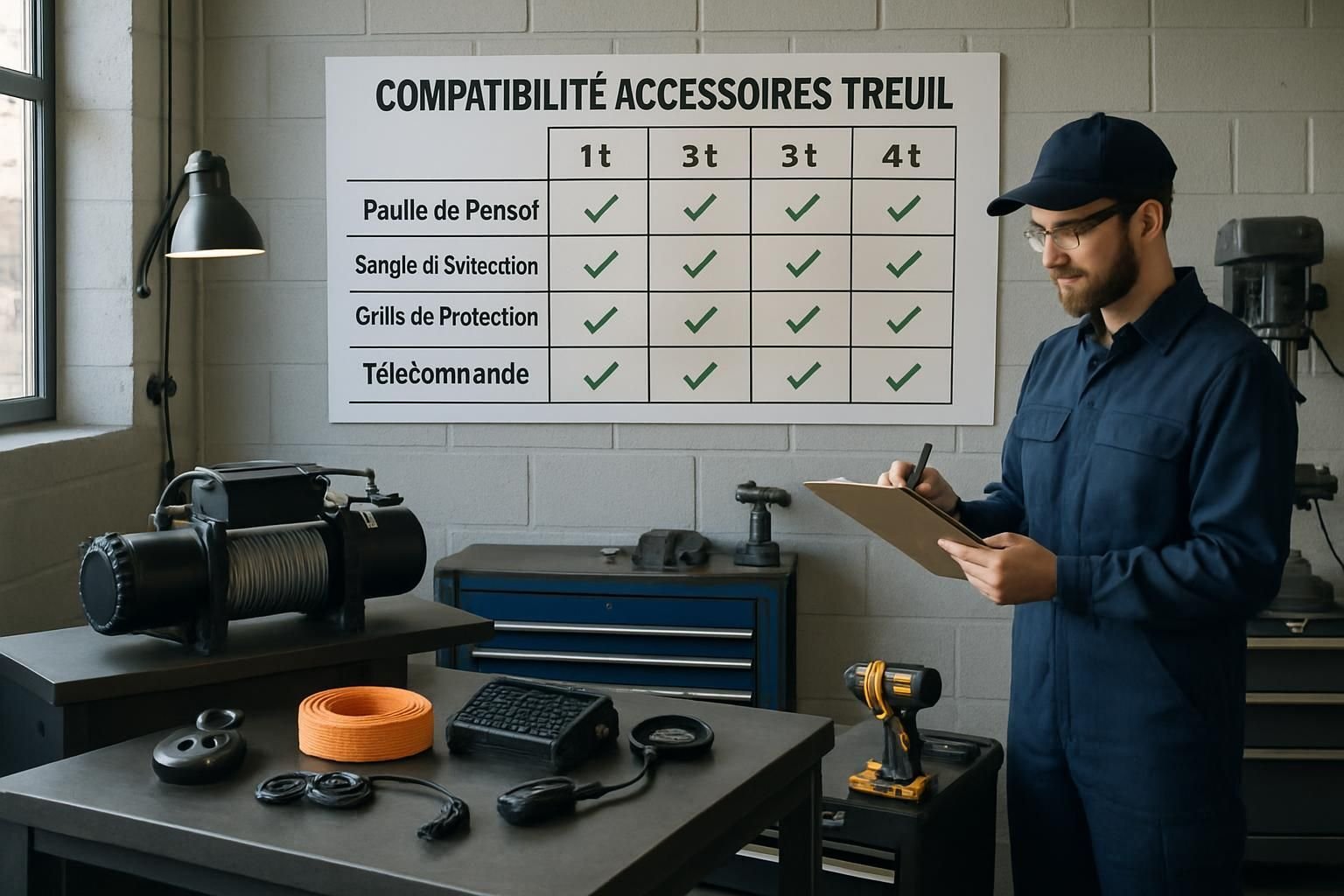 Découvrez les accessoires indispensables pour treuils électriques afin d'optimiser leur performance et assurer une utilisation sécurisée et efficace.