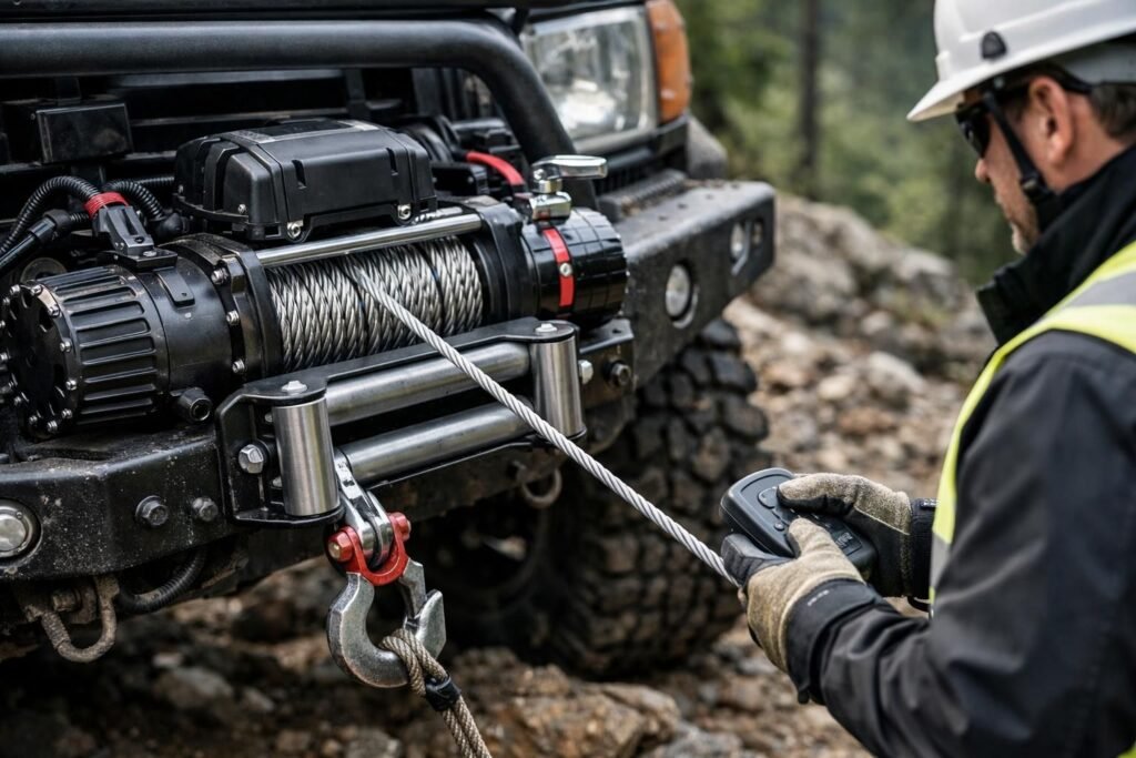 découvrez l'utilité d'un treuil électrique et apprenez à l'utiliser efficacement pour faciliter le levage et le déplacement de charges lourdes en toute sécurité.