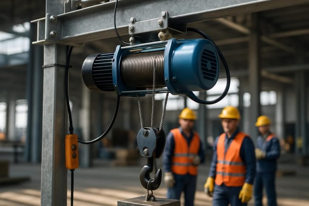 découvrez comment le treuil électrique professionnel peut optimiser vos opérations de manutention en alliant puissance, sécurité et efficacité dans vos projets industriels.