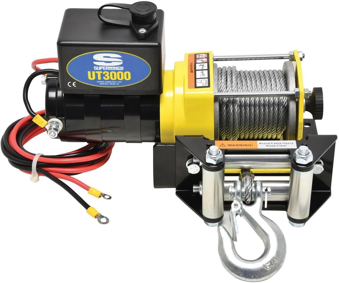 Treuil Superwinch UT3000 12V 1360 kg avec plaque de montage